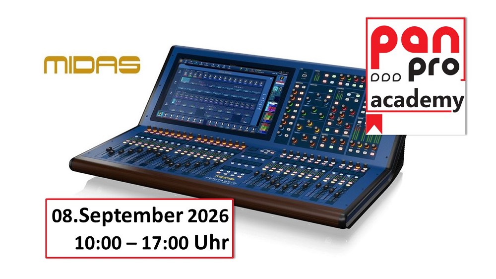 MIDAS HD96 - Pflege und Aufzucht, HandsOn in Verbindung mit DP48