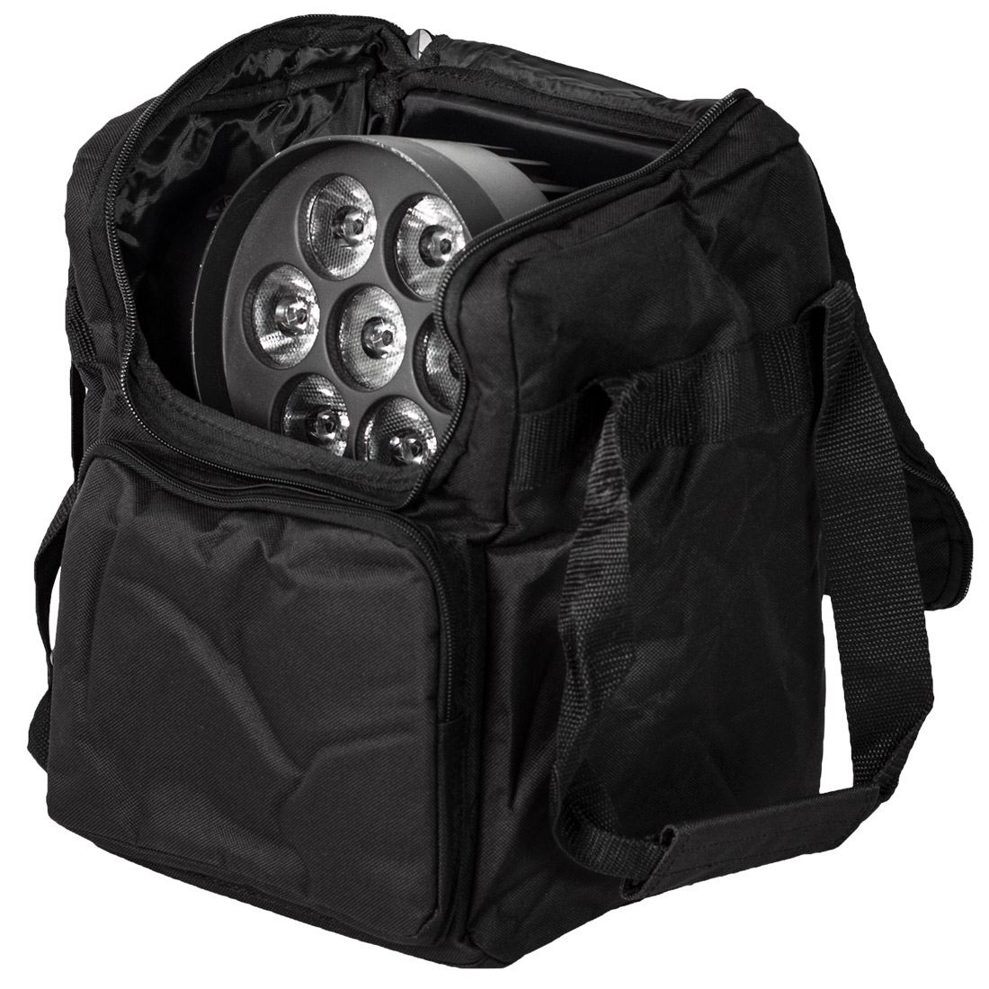 ACCU ASC-AC-115 Softcase / Transporttasche (Bag) gepolstert, für Lichteffekte: 230x230x310mm