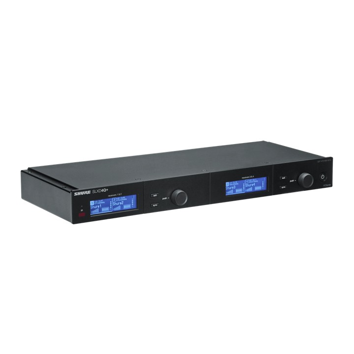 SHURE SLXD4QDAN+E=-S50 4-Kanal-Empfänger mit Dante-Audio