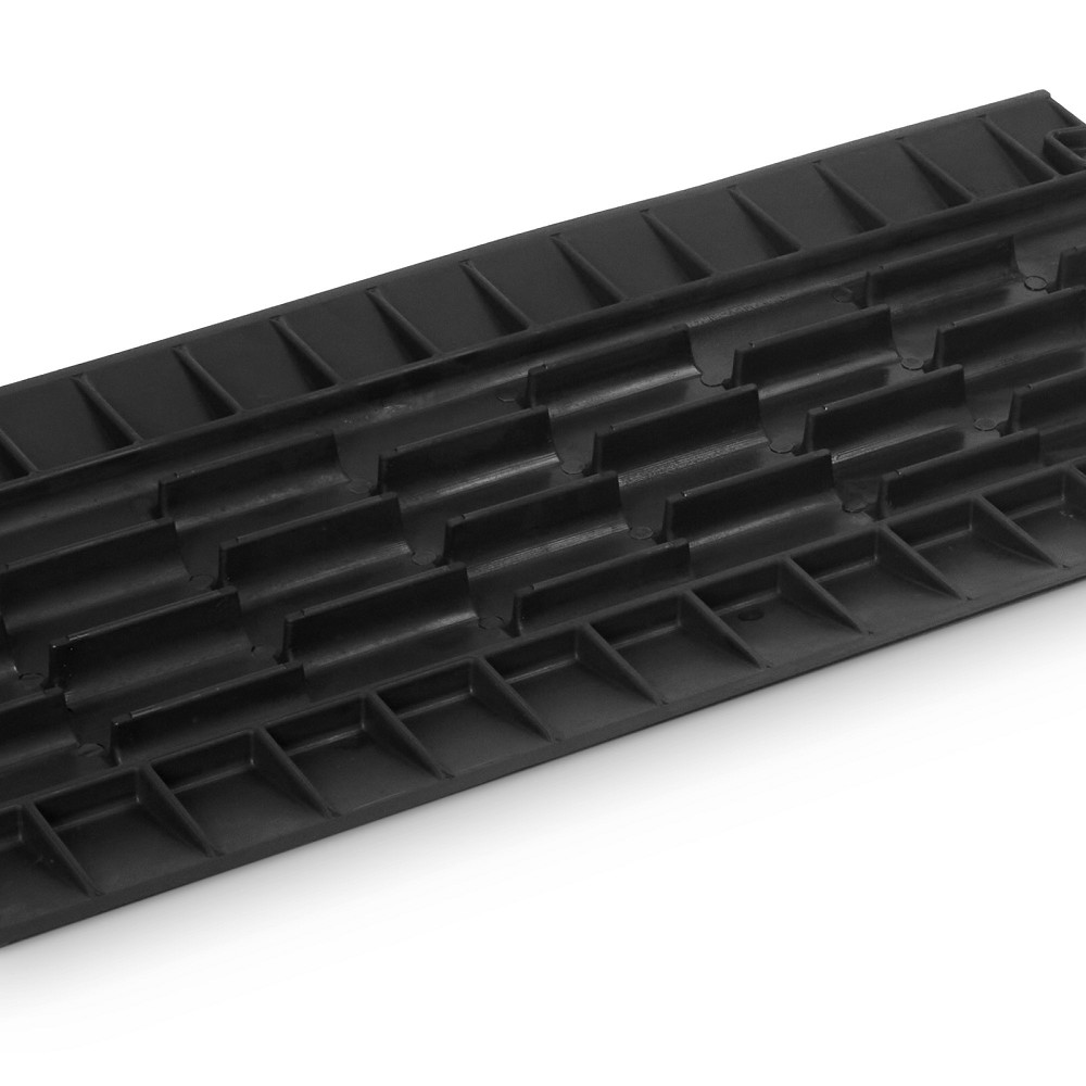 DEFENDER COMPACT Cable protector 7 channels | black | light duty | height 3.7cm