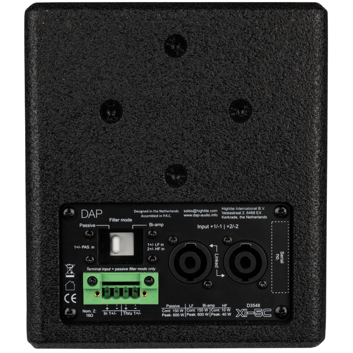DAP Xi-5C – Kompakter Installationslautsprecher