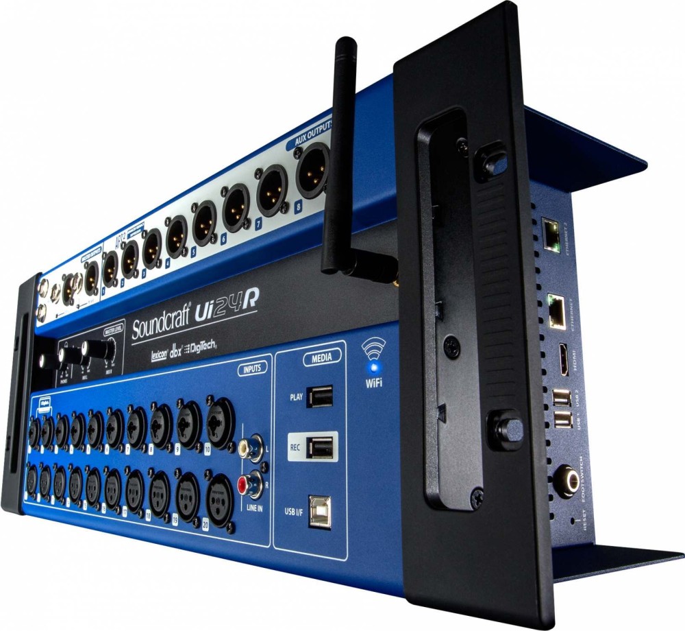 SOUNDCRAFT Ui24R 24-Kanal Mischpult mit Tablet/Smartphone/PC Steuerung