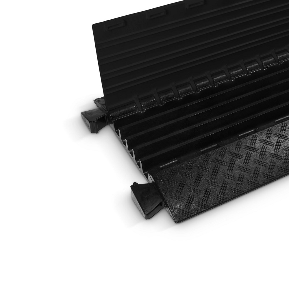 DEFENDER MIDI 5 BLK Cable Protector 5 Channel | black | heavy duty | height 5,5cm