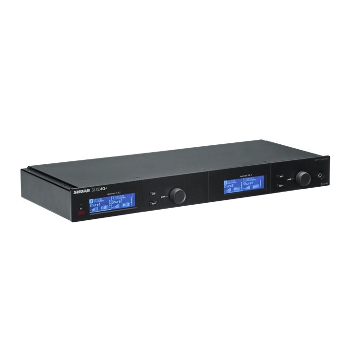 SHURE SLXD4QDAN+E=-G65 4-Kanal-Empfänger mit Dante-Audio