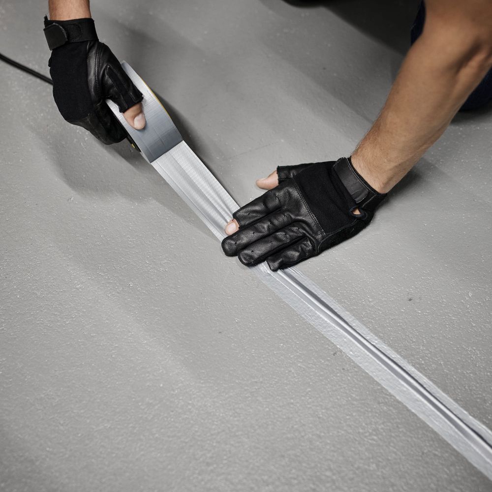 DEFENDER EXA-TAPE-VALUE S 50 - Gewebeklebeband, Silber, glänzend