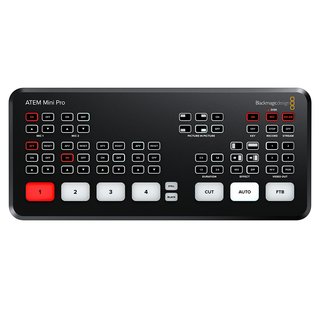 BLACKMAGIC DESIGN ATEM Mini Pro bedienfreundlicher Videomischer