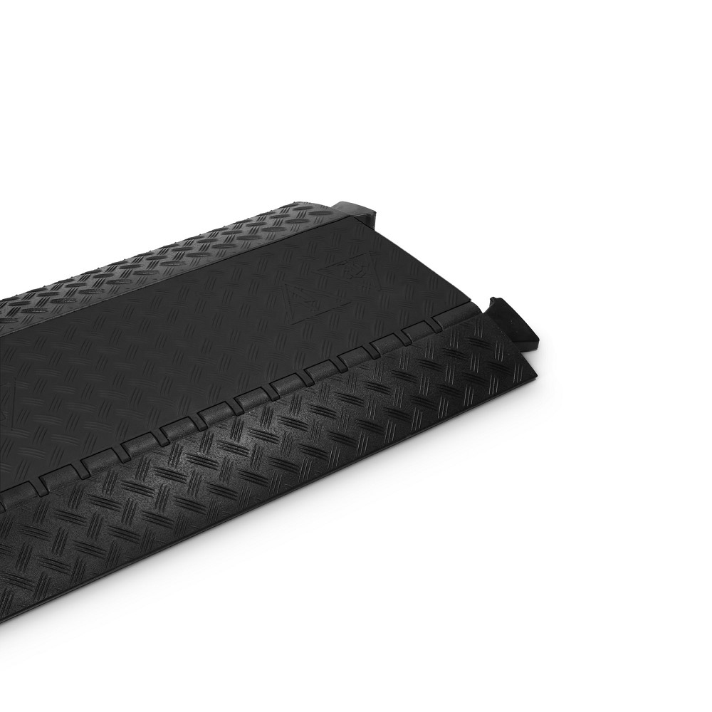 DEFENDER MIDI 5 BLK Cable Protector 5 Channel | black | heavy duty | height 5,5cm