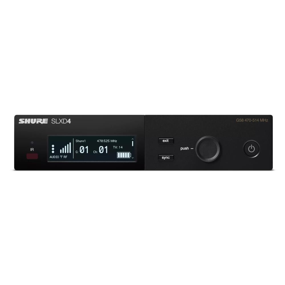 SHURE SLXD4E=-G59 Drahtlosempfänger 470-514 MHz