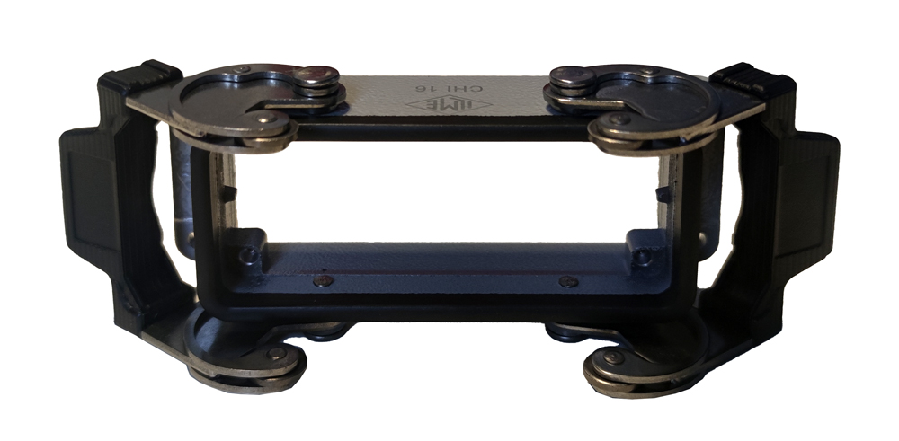 DAP 16/72 Pole Chassis Open Bottom with Clips Grey Housing Multi Gehäuse zum Anbauen