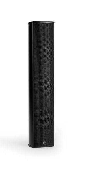 FOHHN LS-2 schwarz Subwoofer im Designgehäuse, 100 W, 2 x 4" Tieftöner, Designgehäuse