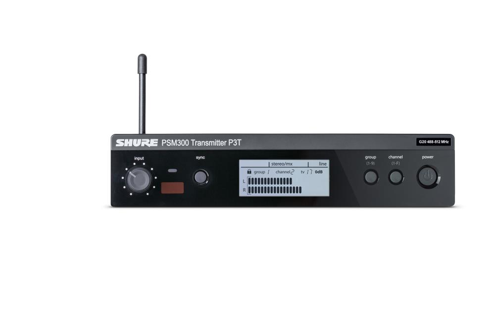 SHURE P3TERA-L19 In-Ear Monitoring Set 630-654 MHz