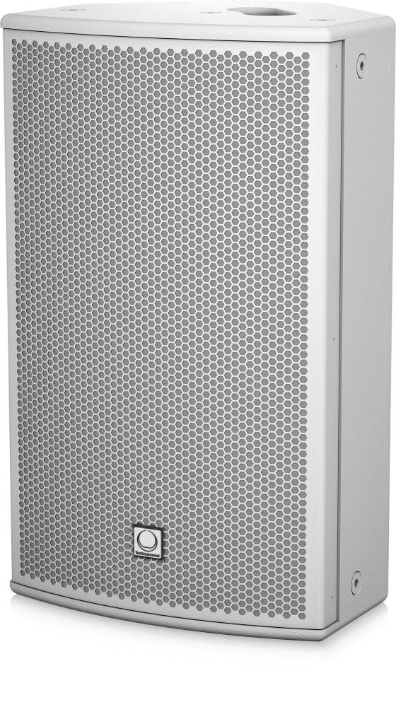 TURBOSOUND NUQ102-AN-WH, Selfpowered Lautsprecher 2-Wege-Fullrange, 10"/ 1" Neodym, 600W, weiß