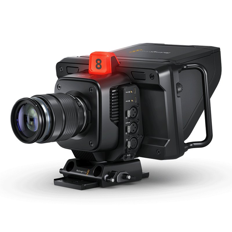 BLACKMAGIC DESIGN Blackmagic Studio Kamera 4K Pro G2, mit professionellem 12G-SDI und 10G-Ethernet-Anschluss
