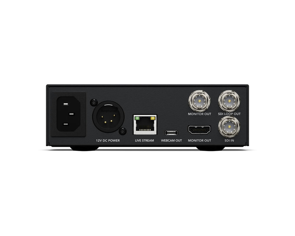 BLACKMAGIC DESIGN Streaming Encoder 4K – professioneller H.264/H.265 Streaming-Prozessor