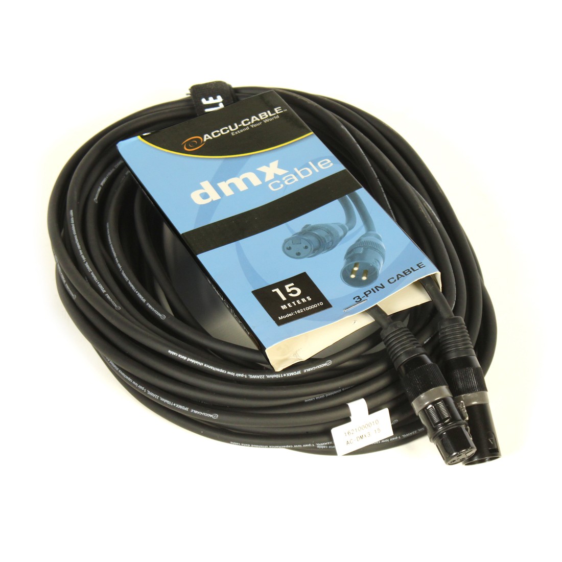ACCU AC-DMX3/15 3 p. XLRm/3 p. XLRf 15m DMX