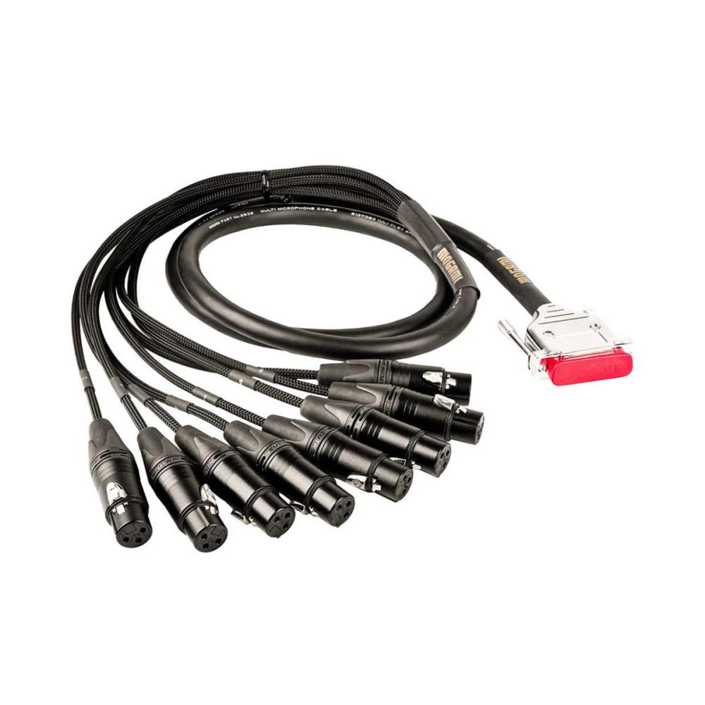 AUVITRAN AxP-DSX8F Cable with DB-25 connector to 8x female XLR for AxC-AS16M or AxC-AS8M