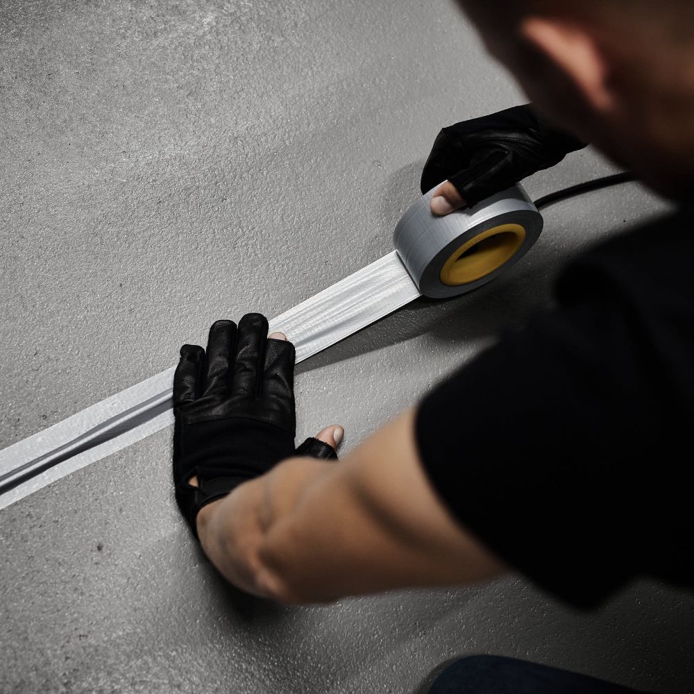 DEFENDER EXA-TAPE-VALUE S 50 - Gewebeklebeband, Silber, glänzend