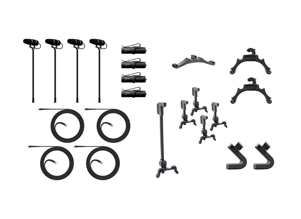 DPA KIT-4099-DP-4C 4099 CORE+ Classic Touring Kit, 4 Mics and accessories, Loud SPL