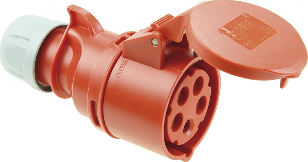 SIROX 632.256 CEE-Kupplung 32A 400V 5-Pol 6h rot
