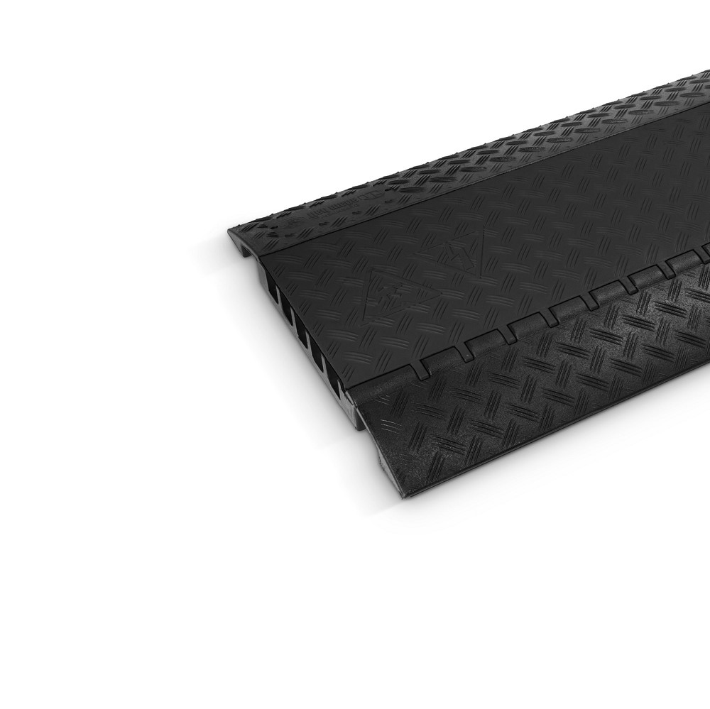 DEFENDER MIDI 5 BLK Cable Protector 5 Channel | black | heavy duty | height 5,5cm