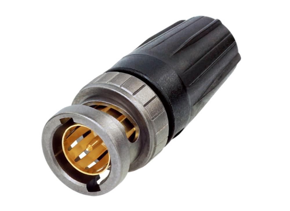 NEUTRIK NBNC75BWU13 rearTWIST HD BNC Stecker, 75 Ohm,