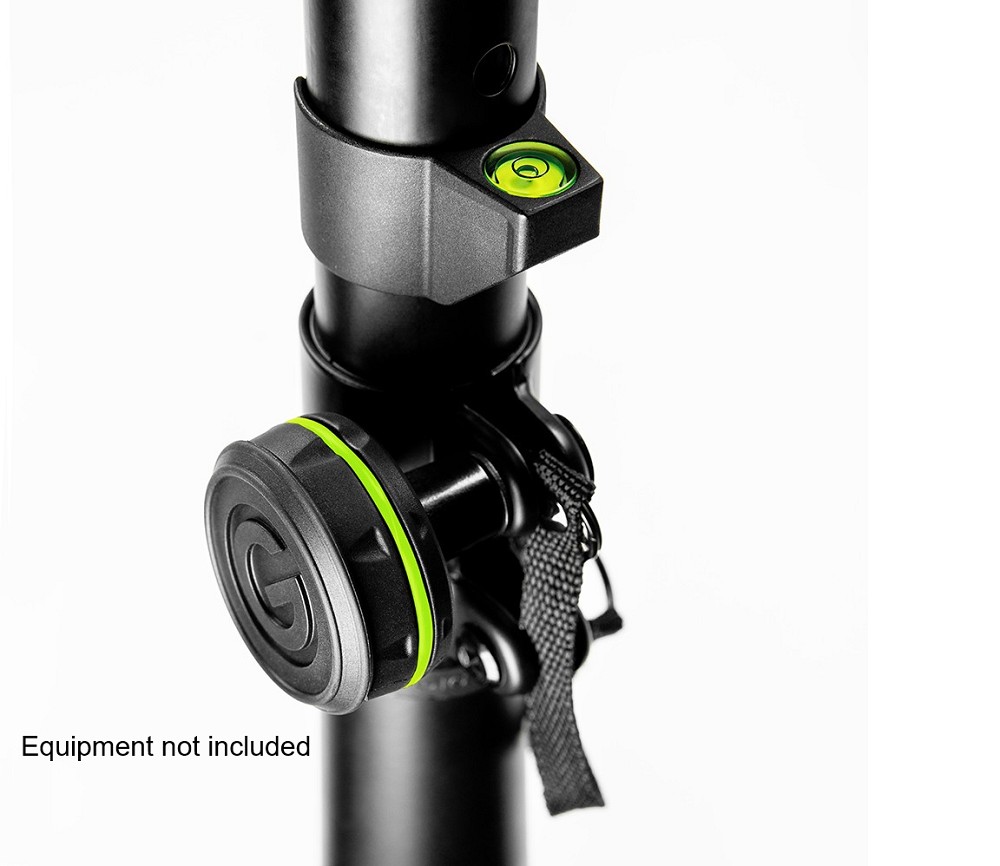 Gravity SA LC 35 B Clip-On Spirit Level for 35 mm Poles