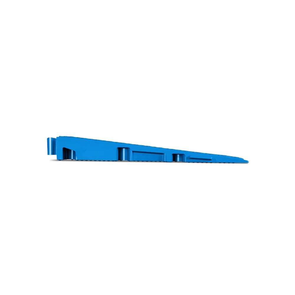 DEFENDER MIDI 5 2D RAMP BLU modular system 5 channels | ramp blue | wheelchair-accessible transition | height 5.4 cm