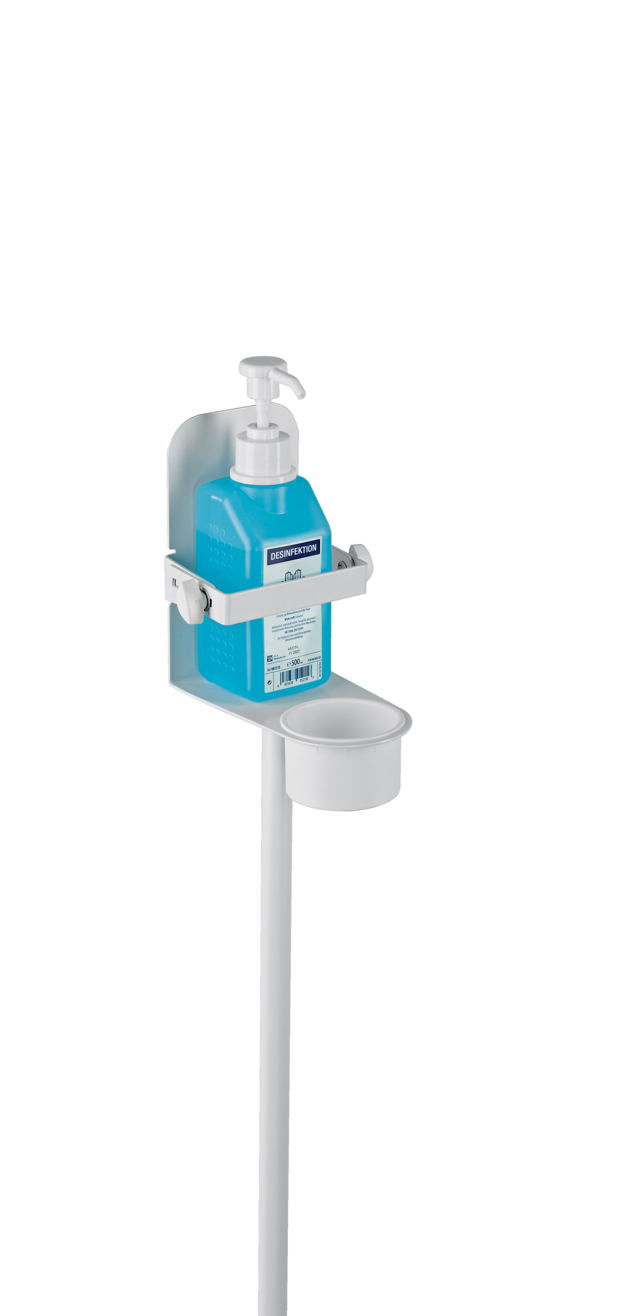K&M 80310 Desinfektionsmittelständer Klemmbügel
