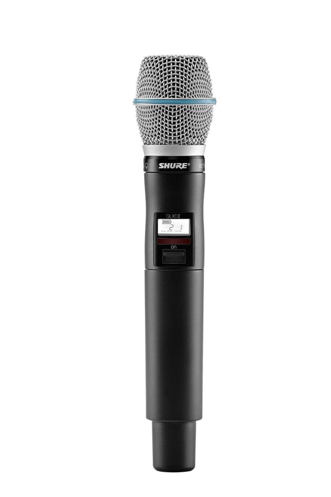 SHURE QLXD2/B87C=-G51 Beta 87C auf QLXD2 Handsender 470-534 MHz