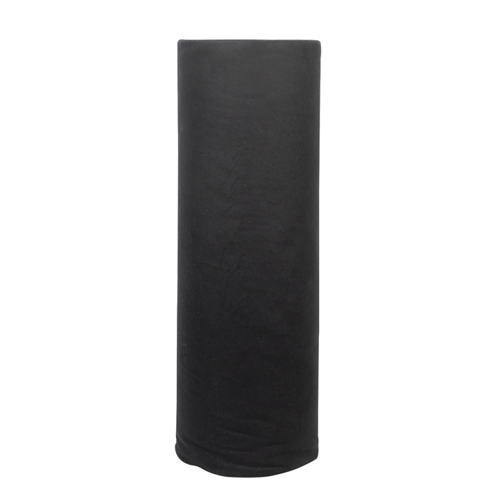 WENTEX Deko molton 0,6(w) x 60(l)m, black Molton 160 g/m² Rolle