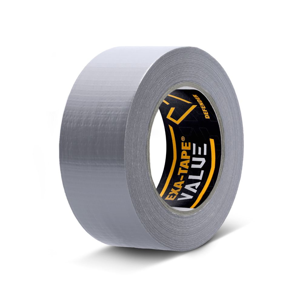 DEFENDER EXA-TAPE-VALUE S 50 - Gewebeklebeband, Silber, glänzend