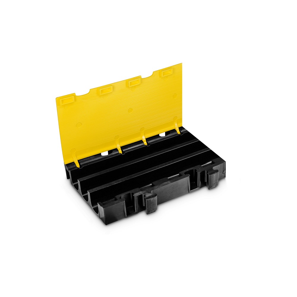 DEFENDER 3 2D HALF MID SECTION Modular system 3 channels | half middle section | wheelchair-accessible transition | height 7.5 cm