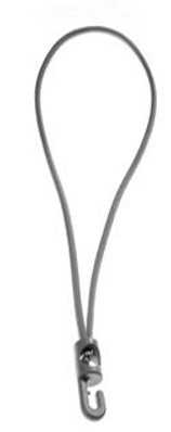 OPTIQUIP SPANNFIX 4 mm 27 cm silbergrau