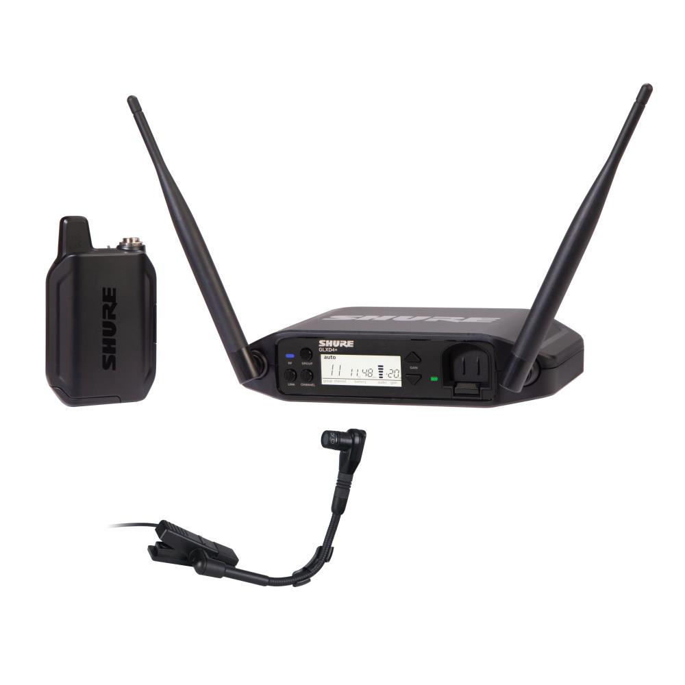 SHURE GLXD14+E/B98-Z4 Funksystem für Instrumente mit BETA®98H Schwanenhalsmikrofon