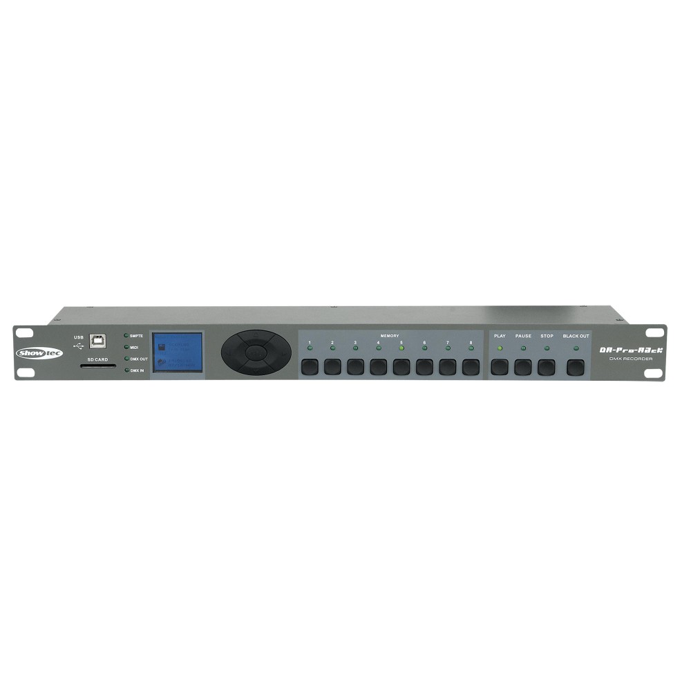 SHOWTEC DR Pro Rack DMX recorder