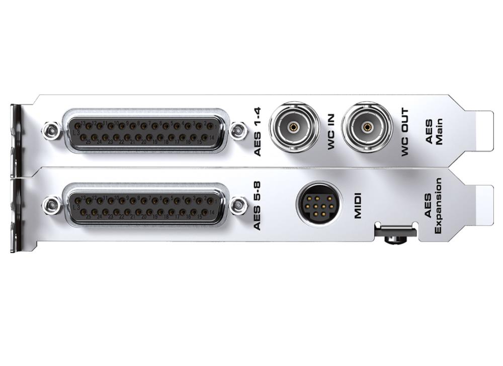RME HDSPe AES, AES/EBU PCI-Express Karte, 32 Kanäle, IN/OUT: AES, MIDI, Wordclock