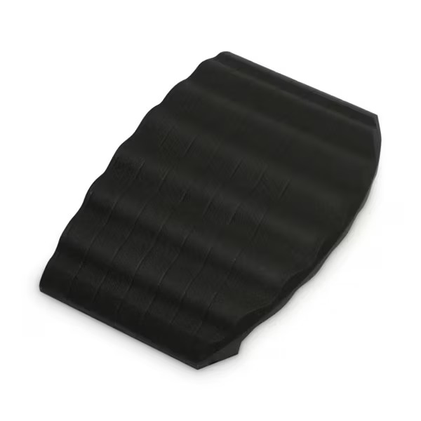 DEFENDER OFFICE End Ramp Cable duct 4 channels | end piece | black | office | height 2cm
