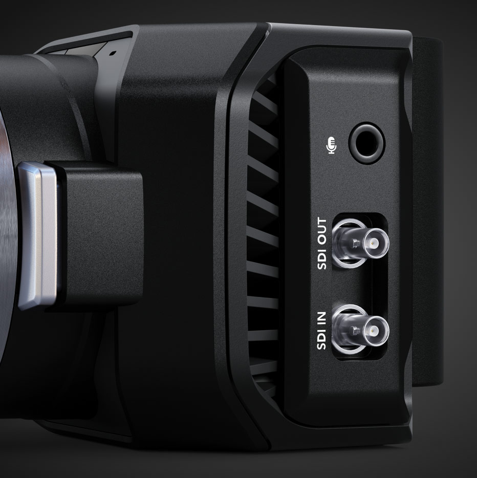 BLACKMAGIC DESIGN Micro Studio Camera 4K G2 Kompakte Ultra-HD Studiokamera für Live-Produktion und Broadcast