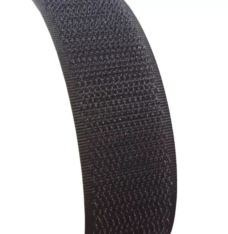 Hakenband ohne Kleber – 25 mm x 25 m weiß