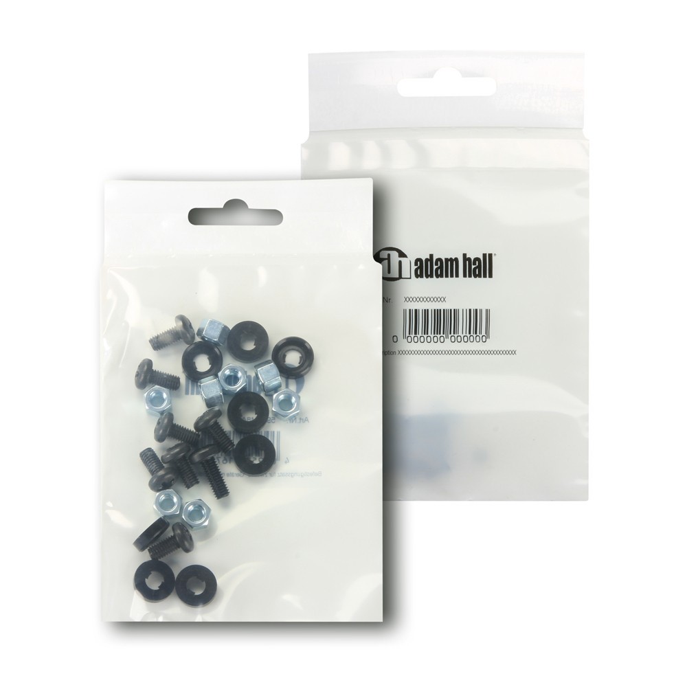 Adam Hall 19" Parts 5924 M8 AH Mounting kit with 8 screws M6