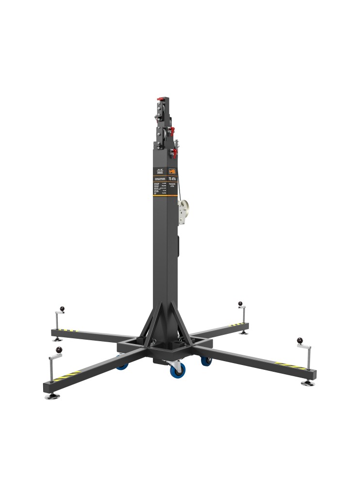 VMB TE076B ALS schwarz 6,5/1,83m/220/95kg Traversenlift BGV-C1