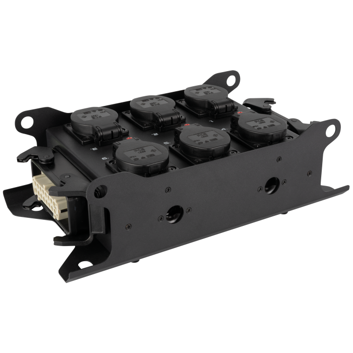 SHOWGEAR PowerCore 2m.6s Breakout Multipin H16 In/Out to 6x Breakout Multipin H16 Ein-/Ausgang auf 6x Schuko