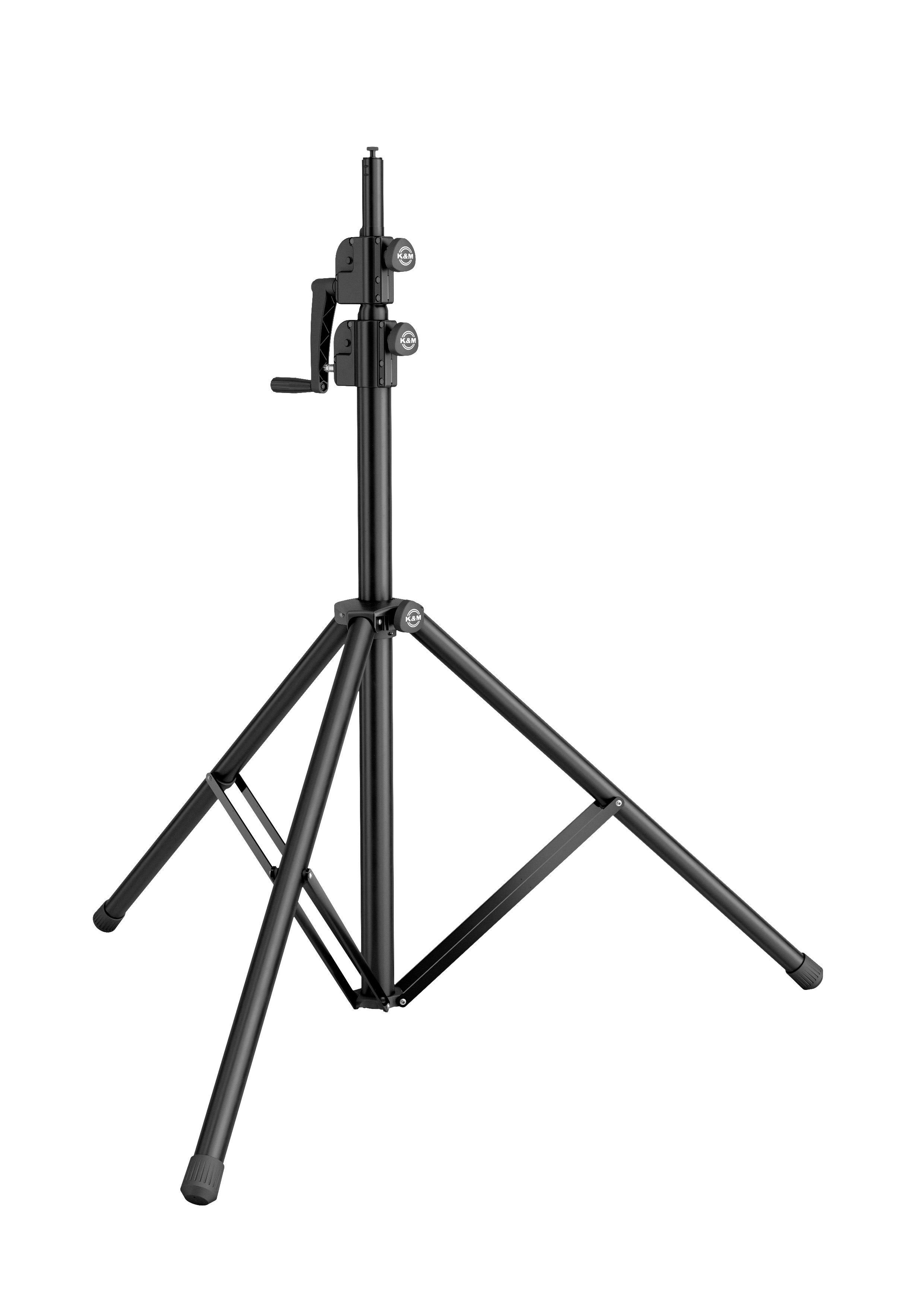 K&M 24730 Wind-up stand »3000« aluminum black Starline 1405 to 3000 mm