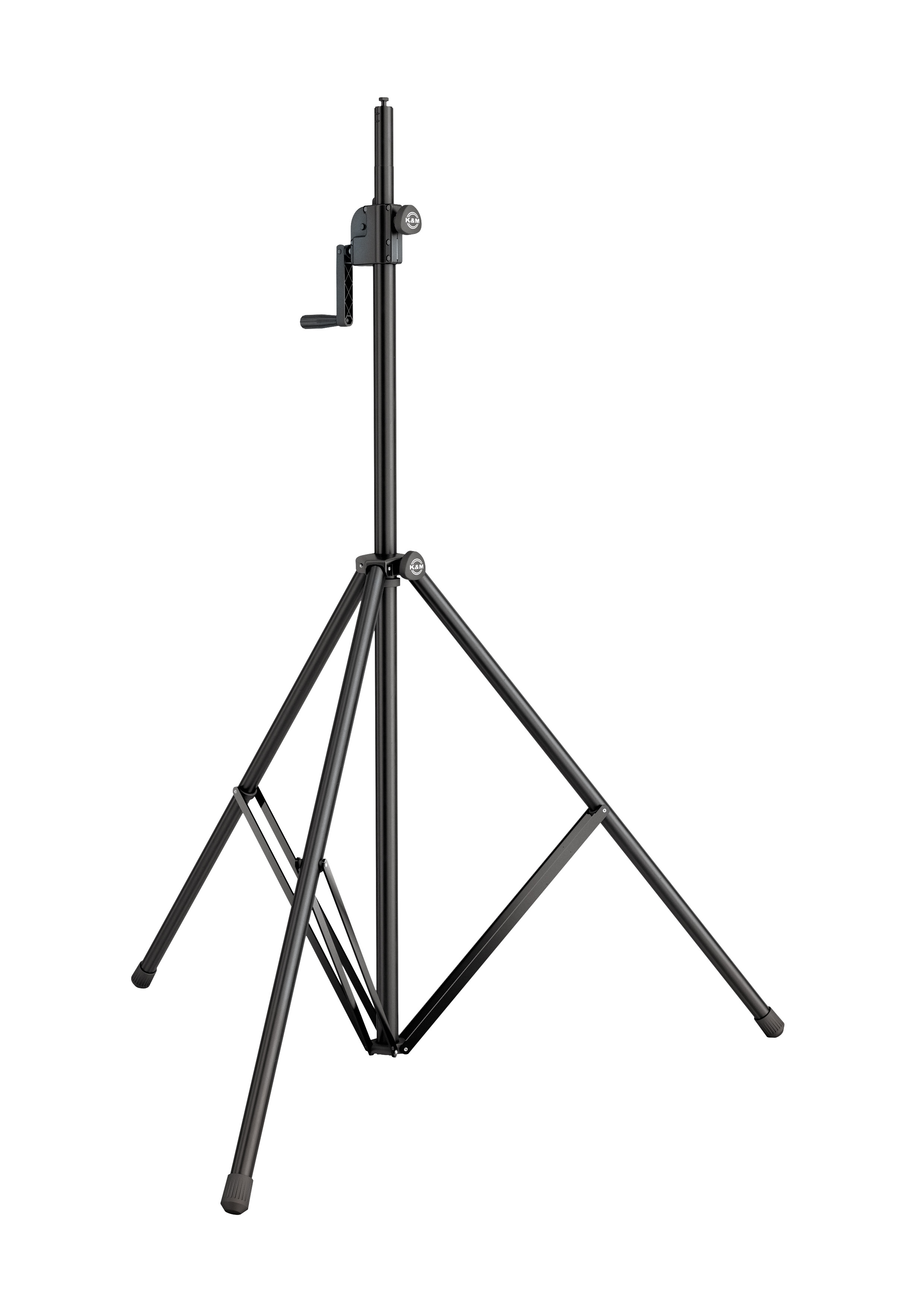 K&M 24615 Lighting/Speaker stand aluminum black Starline 1755 to 3000 mm