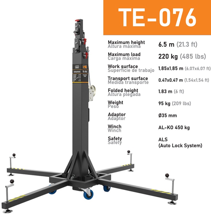 VMB TE076 / 6,5 m / 220 kg