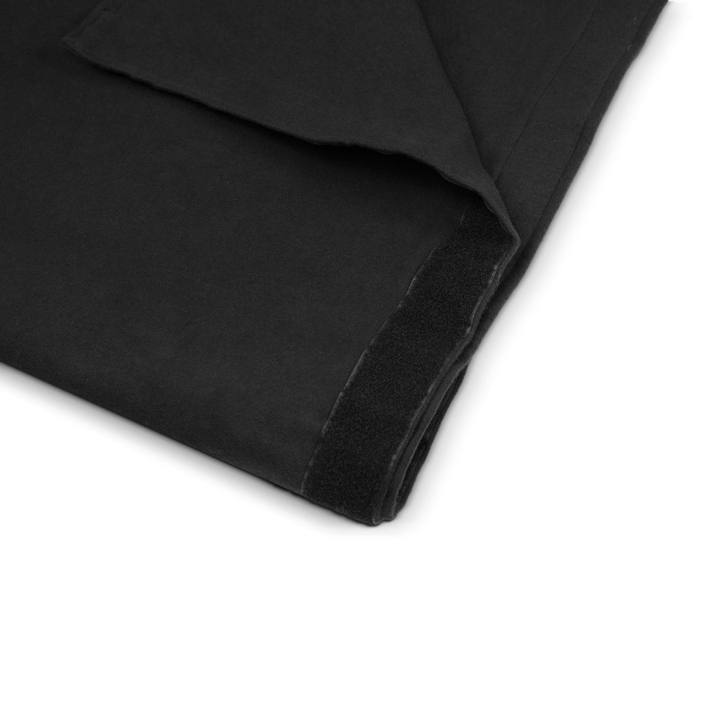 Gravity PAD C B 1 Molton curtain for Pipe and Drape curtain system