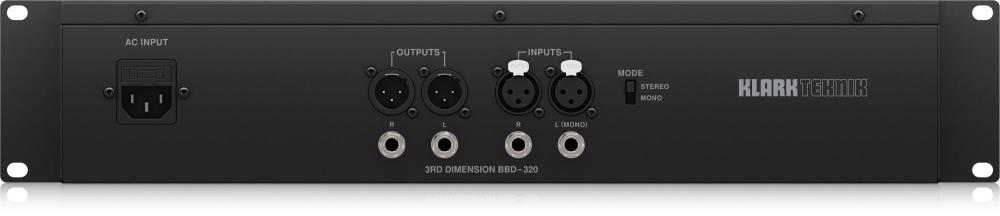 KLARK TEKNIK 3RD DIMENSION BBD-320, Analog Multi-Dimensional Signalprozessor
