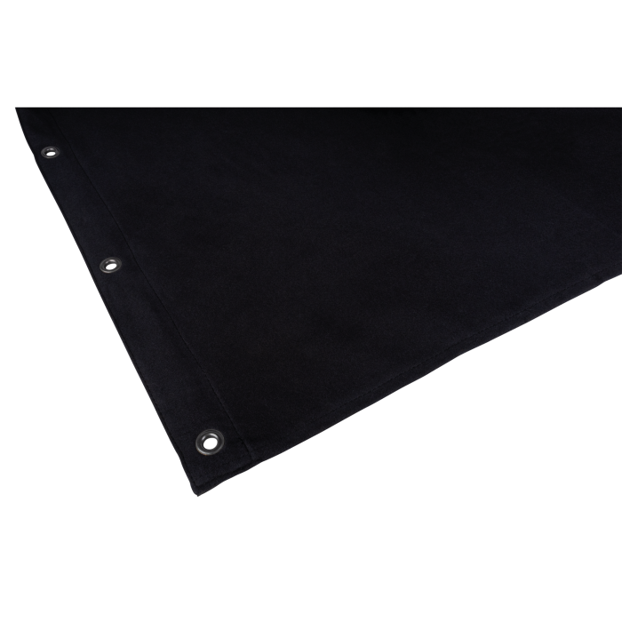 WENTEX Bühnenmolton 320g/m² 300 x 300cm schwarz