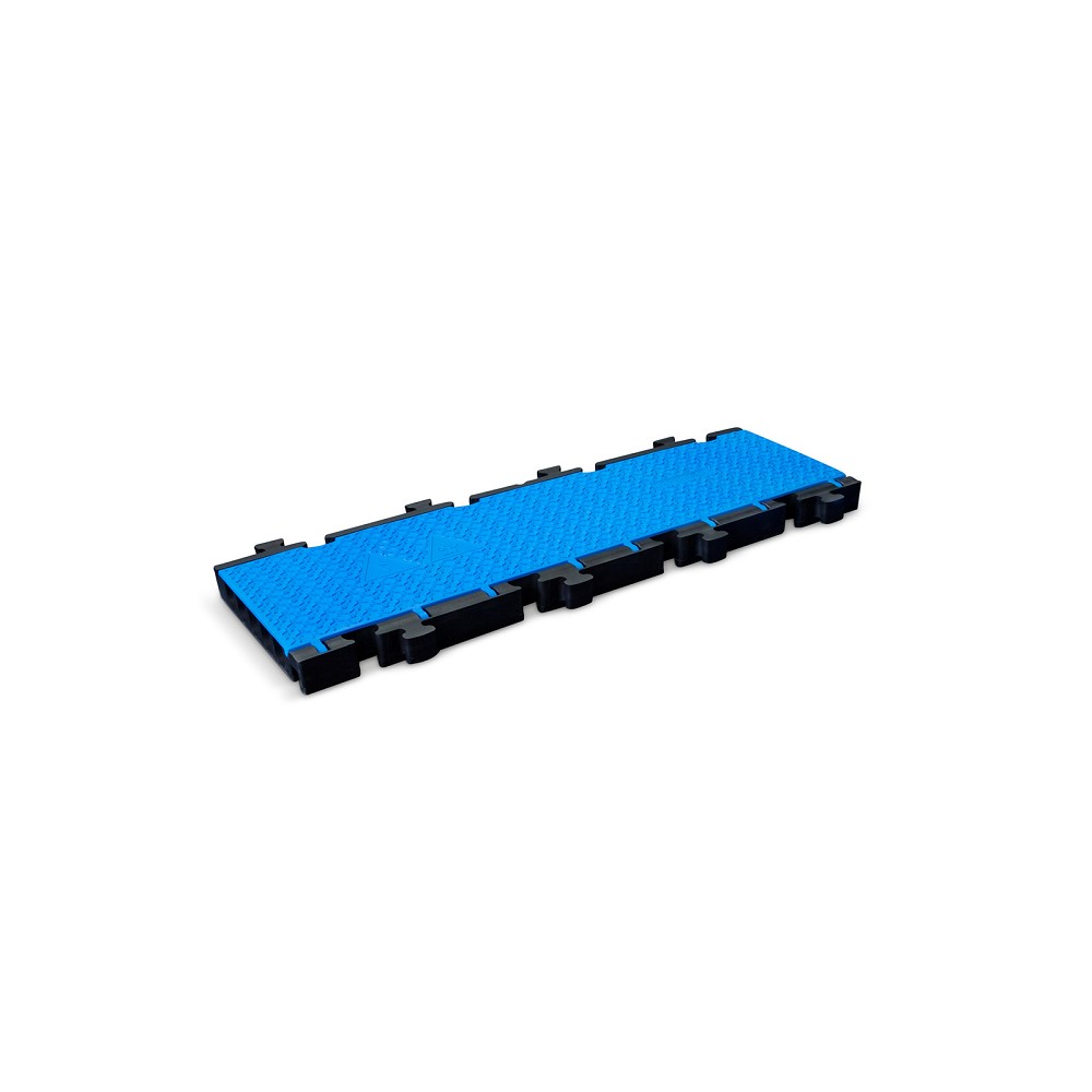 DEFENDER MIDI 5 2D SET BLU Modular system 5 channels | SET blue | wheelchair-accessible transition | height 5.4 cm