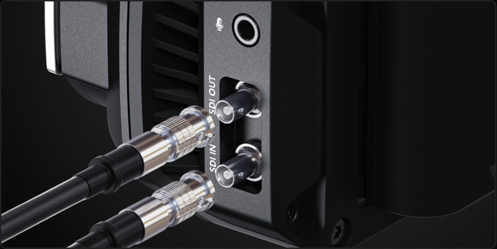 BLACKMAGIC DESIGN Micro Studio Camera 4K G2 Kompakte Ultra-HD Studiokamera für Live-Produktion und Broadcast